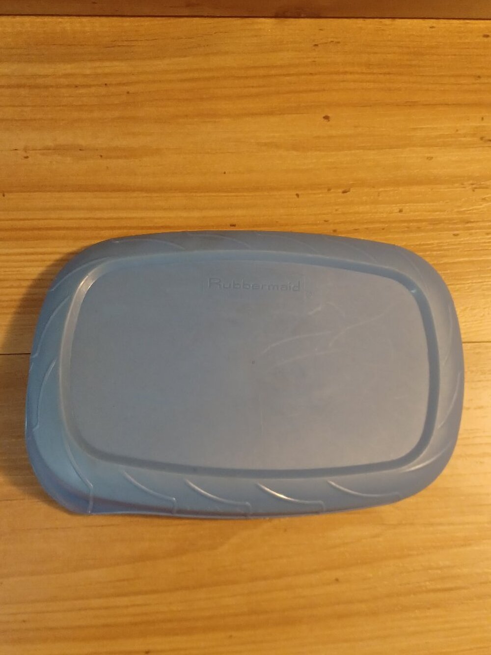 Vintage Rubbermaid Blue Replacement Lid Only Servin Saver #443Y-1